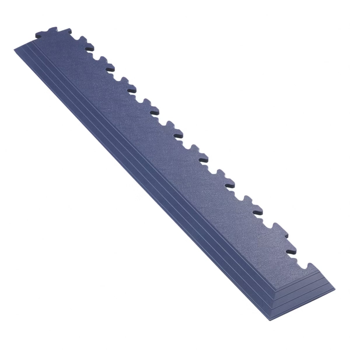 Interlocking Floor Tile Corner Ramp Blue